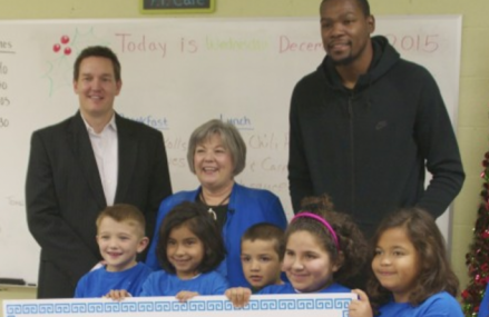 Kevin Durant donates $57,000 to Positive Tomorrows!