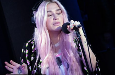 Kesha teamed up with BBC Radio 1. Check out what she sang on air!