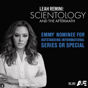 Leah Remini raising awareness about the Church of Scientology!