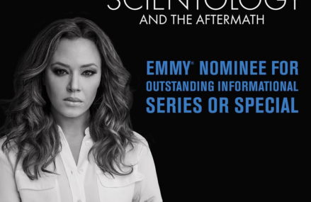 Leah Remini raising awareness about the Church of Scientology!